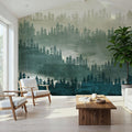Mountainscape Mural Wallpaper - room preview 02