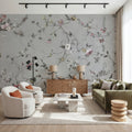 Floral Heaven, Pastels Mural Wallpaper - room preview 02