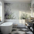 Transparent Garden Winter Mural Wallpaper - room preview 02