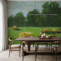 Summer Hay Field Mural Wallpaper - room preview 02