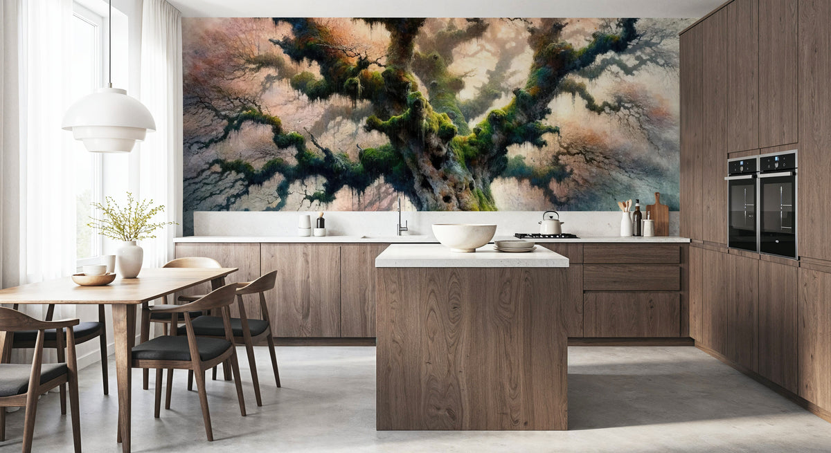 Ancient Tree Whispers Mural Wallpaper - room preview 02