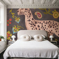 Leopard of the Jungle Mural Wallpaper - room preview 02