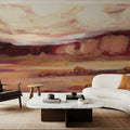 Mauve Mesa III Mural Wallpaper - room preview 02