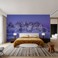 Ramparts Mountain Mural Wallpaper - room preview 02