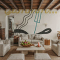 Retro Food Bacon Mural Wallpaper - room preview 02