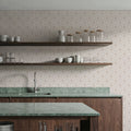 Zelij Shapes Mural Wallpaper - room preview 02