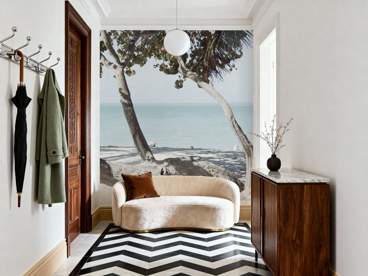 Fort Zachary Beach II Mural Wallpaper - room preview 02