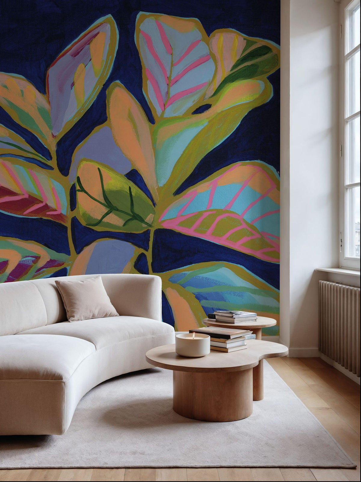 Plant Lady II Mural Wallpaper - room preview 02