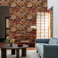 Vintage Floral Arches Mural Wallpaper - room preview 02