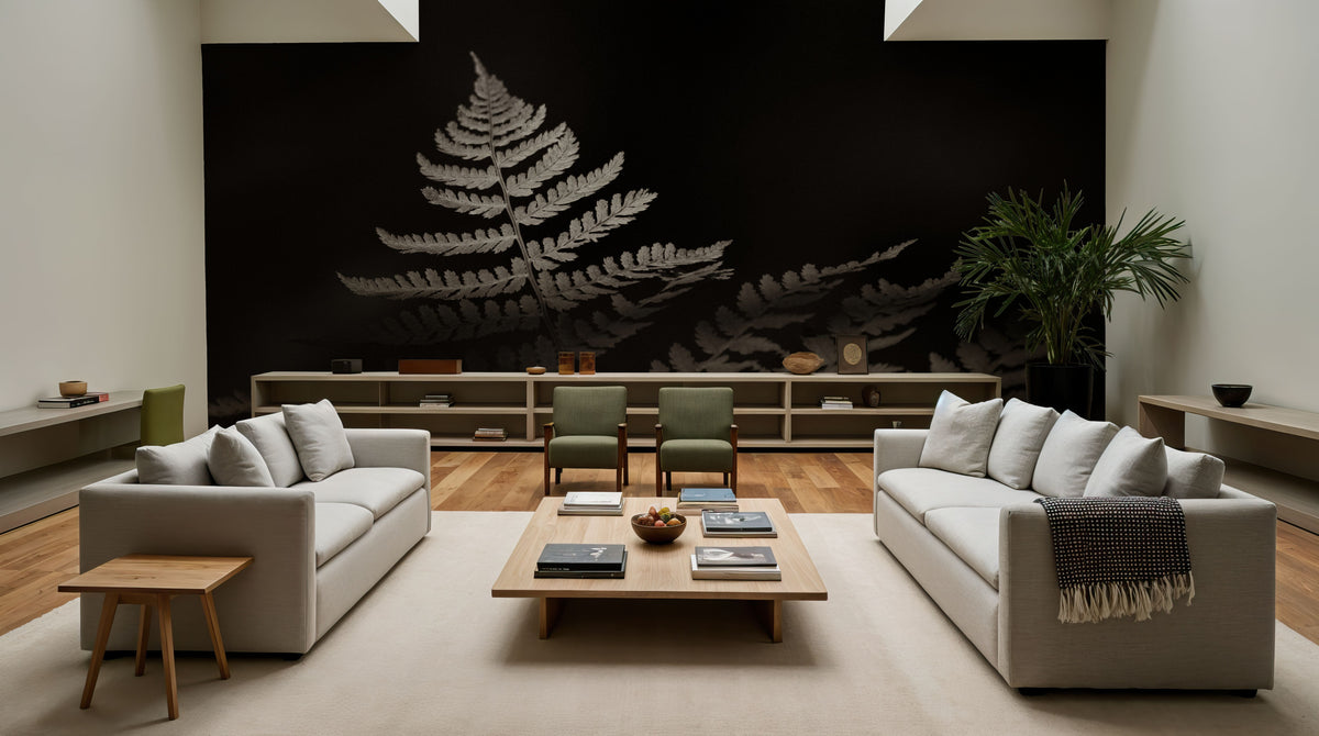 Forest Sunlight Sepia Mural Wallpaper - room preview 02