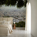 Paris Skyline From Montmartre Mural Wallpaper - room preview 02