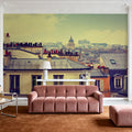 Vintage Rooftops Mural Wallpaper - room preview 02