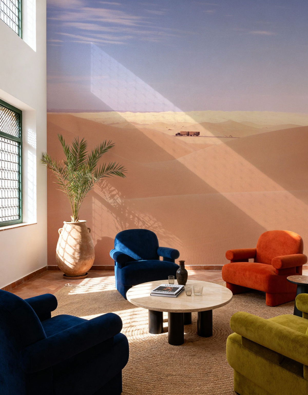 Golden Dunes Voyage Mural Wallpaper - room preview 02