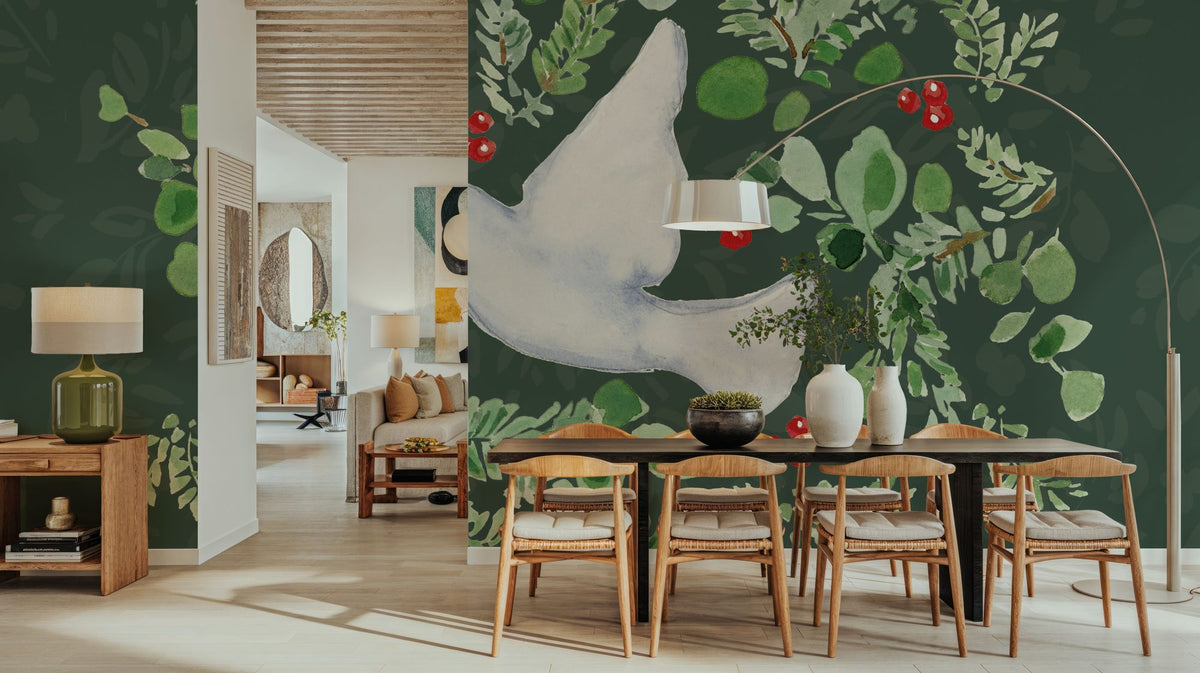 Nordic Winter IV Mural Wallpaper - room preview 02