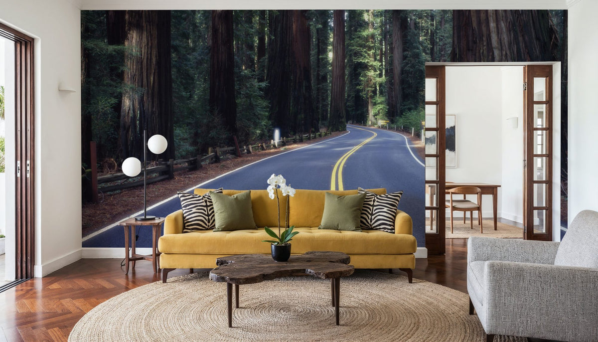 Redwood Journey Mural Wallpaper - room preview 02
