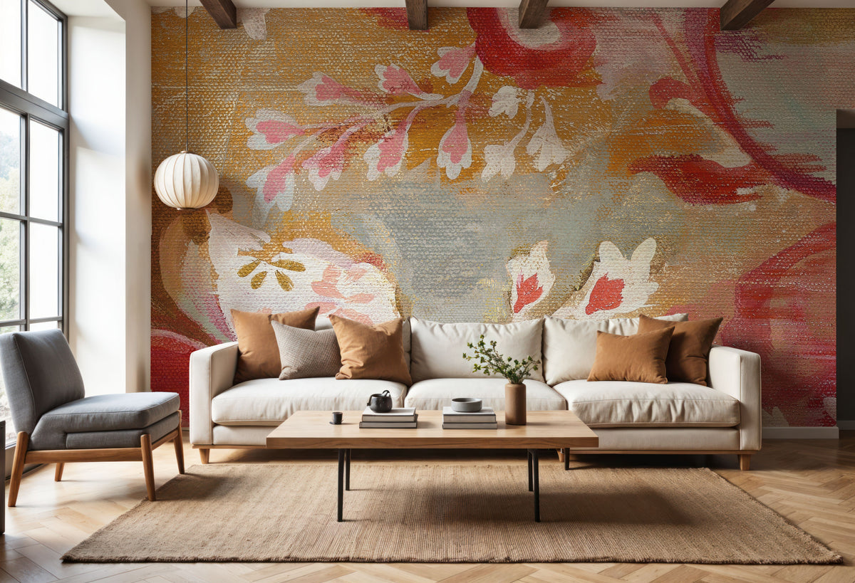 Gypsy Dream Crop I Mural Wallpaper - room preview 02