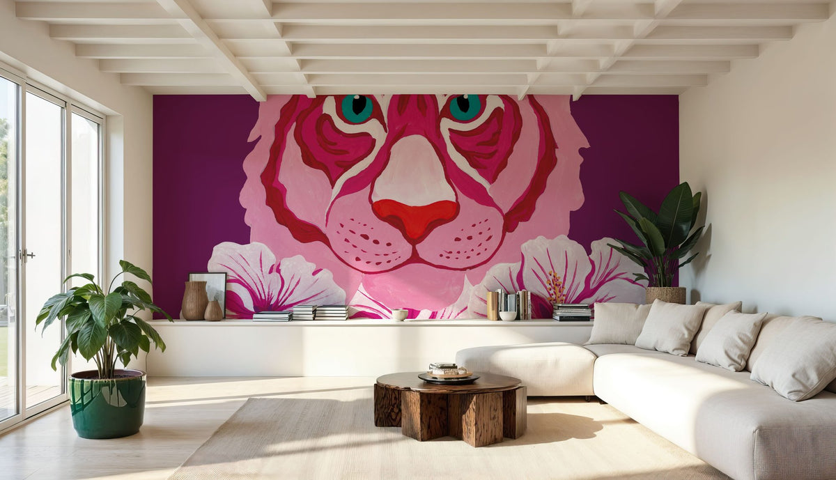 In the Jungle VI Mural Wallpaper - room preview 02