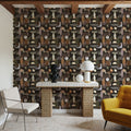 Homley Geometry Mural Wallpaper - room preview 02