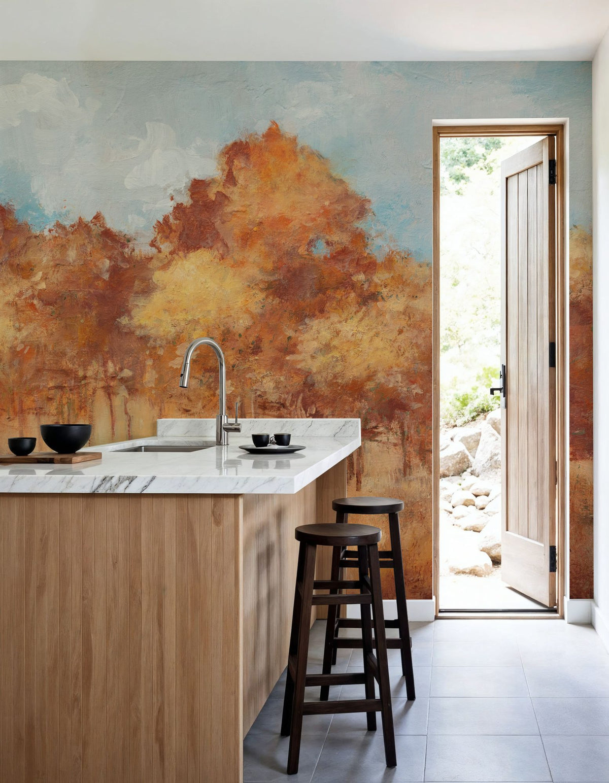 Glory of Autumn Mural Wallpaper - room preview 02