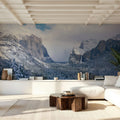 Yosemite Winter Mural Wallpaper - room preview 02