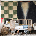 Norman Mural Wallpaper - room preview 02
