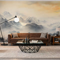 The Mountain Pass Mural Wallpaper - room preview 02