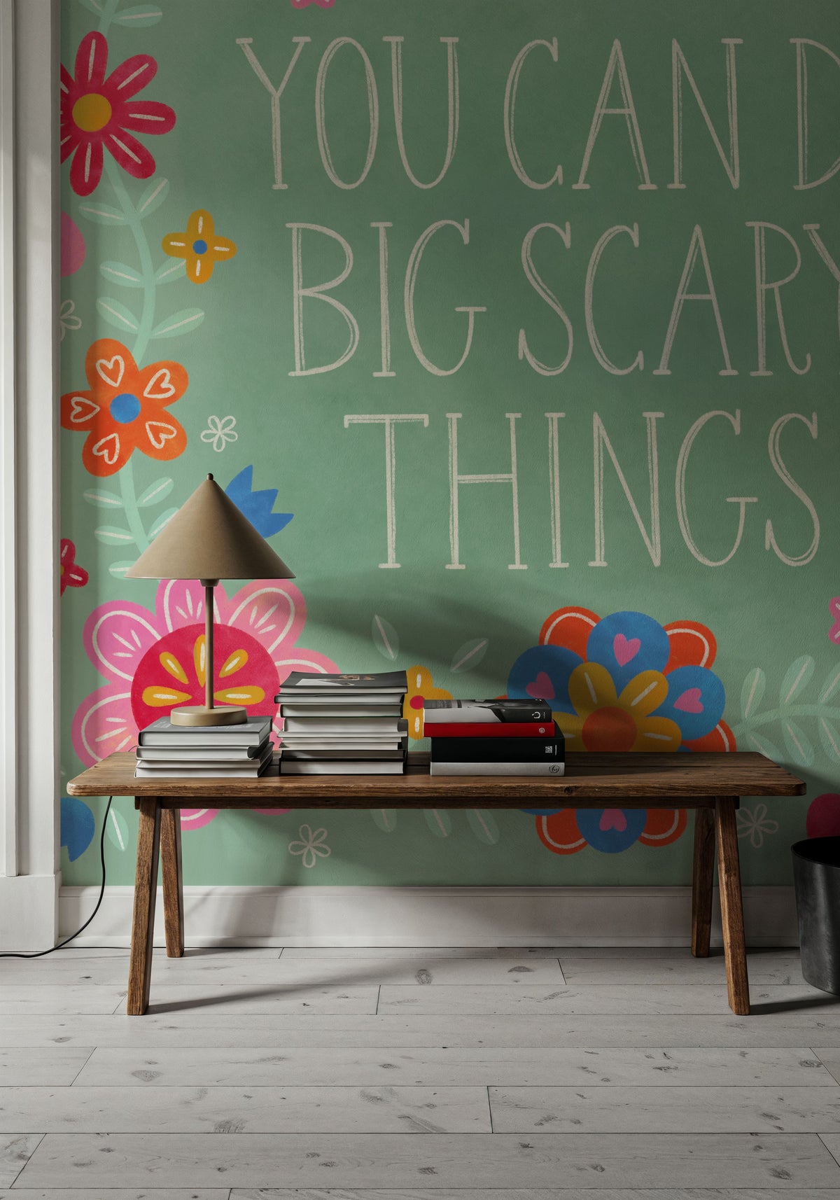 Bloom Bright I Mural Wallpaper - room preview 02