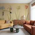 Spring Botanicals Mural Wallpaper - room preview 02