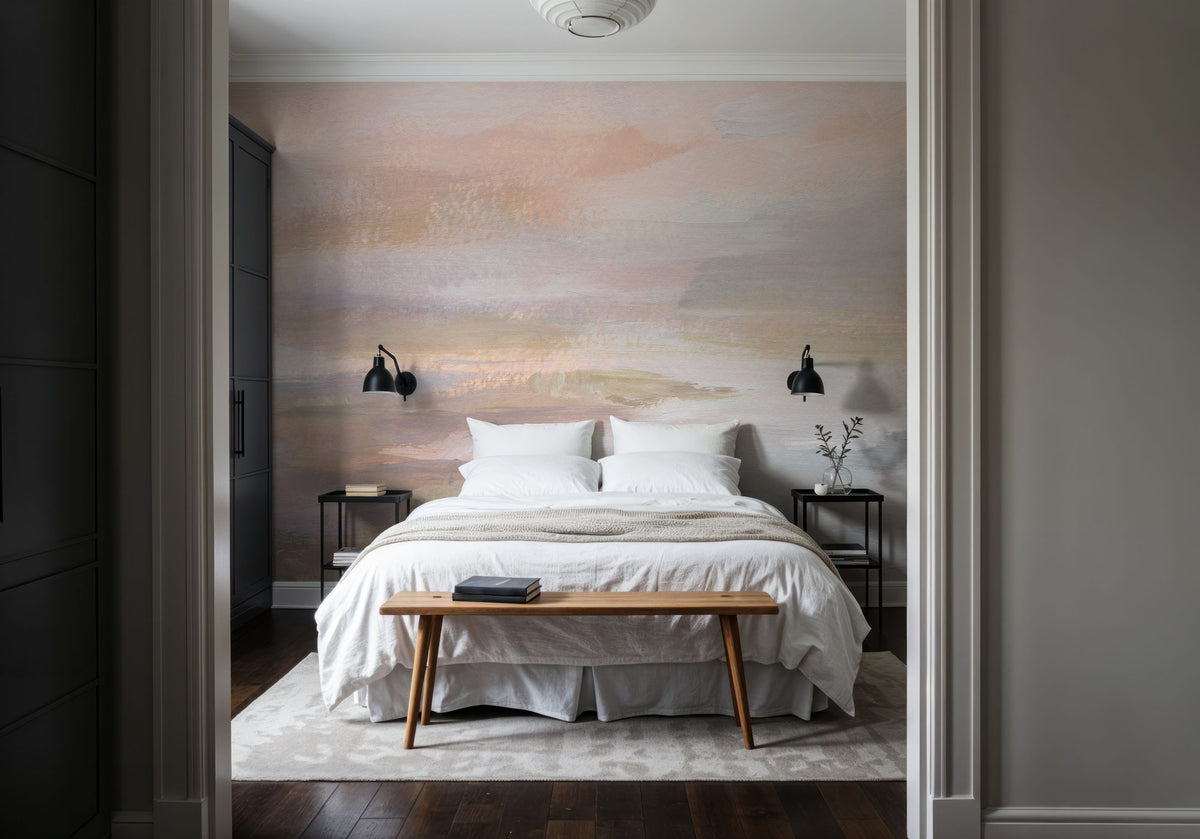 Sunrise Coast Mural Wallpaper - room preview 02