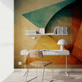 Autumn Rain and Warmth Mural Wallpaper - room preview 02