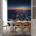 Mountanous Sunrise Mural Wallpaper - room preview 02