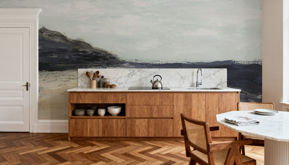 Sandy Shore Mural Wallpaper - room preview 02