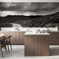 Stanley Basin Road Mural Wallpaper - room preview 02