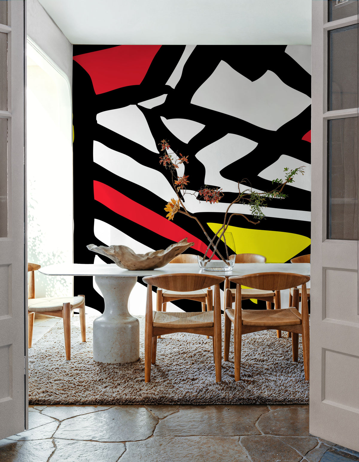 Tigers Back Mural Wallpaper - room preview 02