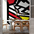 Tigers Back Mural Wallpaper - room preview 02
