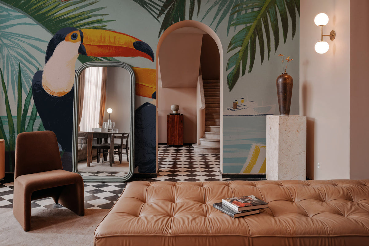 Welcome to Paradise II Mural Wallpaper - room preview 02