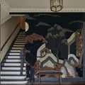 Whispers of the Mountain, Midnight Mural Wallpaper - room preview 02