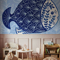 Coastal Chinoiserie III Mural Wallpaper - room preview 02