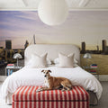 Golden Harbor Bridge Mural Wallpaper - room preview 02