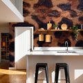 Jaguar Fur Texture Mural Wallpaper - room preview 02