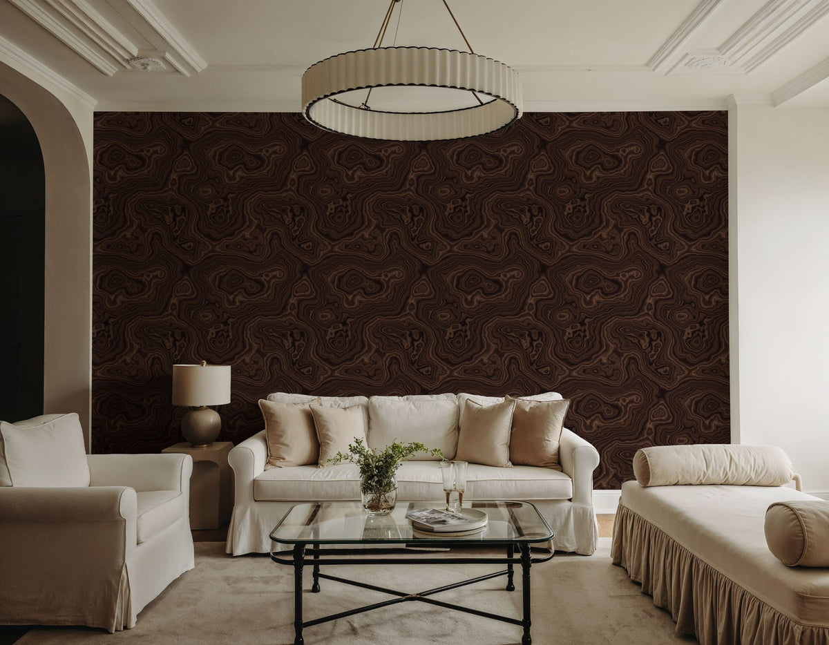 Root Wood, Red Oak Mural Wallpaper - room preview 02