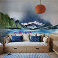 Moody Cove Mural Wallpaper - room preview 02