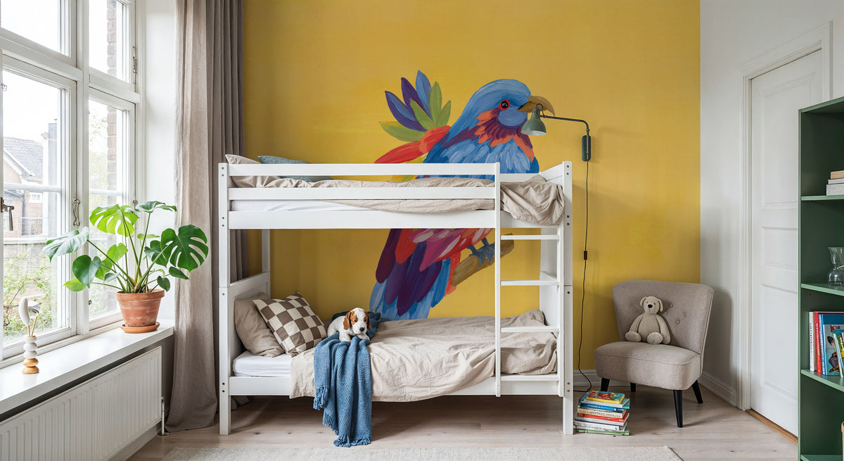 Birds of Paradise I Mural Wallpaper - room preview 02