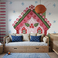Pink Gingerbread I Mural Wallpaper - room preview 02