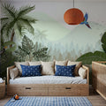 Overlooking Treetops Mural Wallpaper - room preview 02