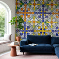 Seville Tiles Mural Wallpaper - room preview 02