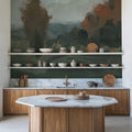 Turning Fall Mural Wallpaper - room preview 02