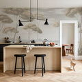Verdant Horizon, Mist Mural Wallpaper - room preview 02