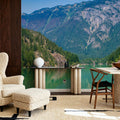 Diablo Lake II Mural Wallpaper - room preview 02