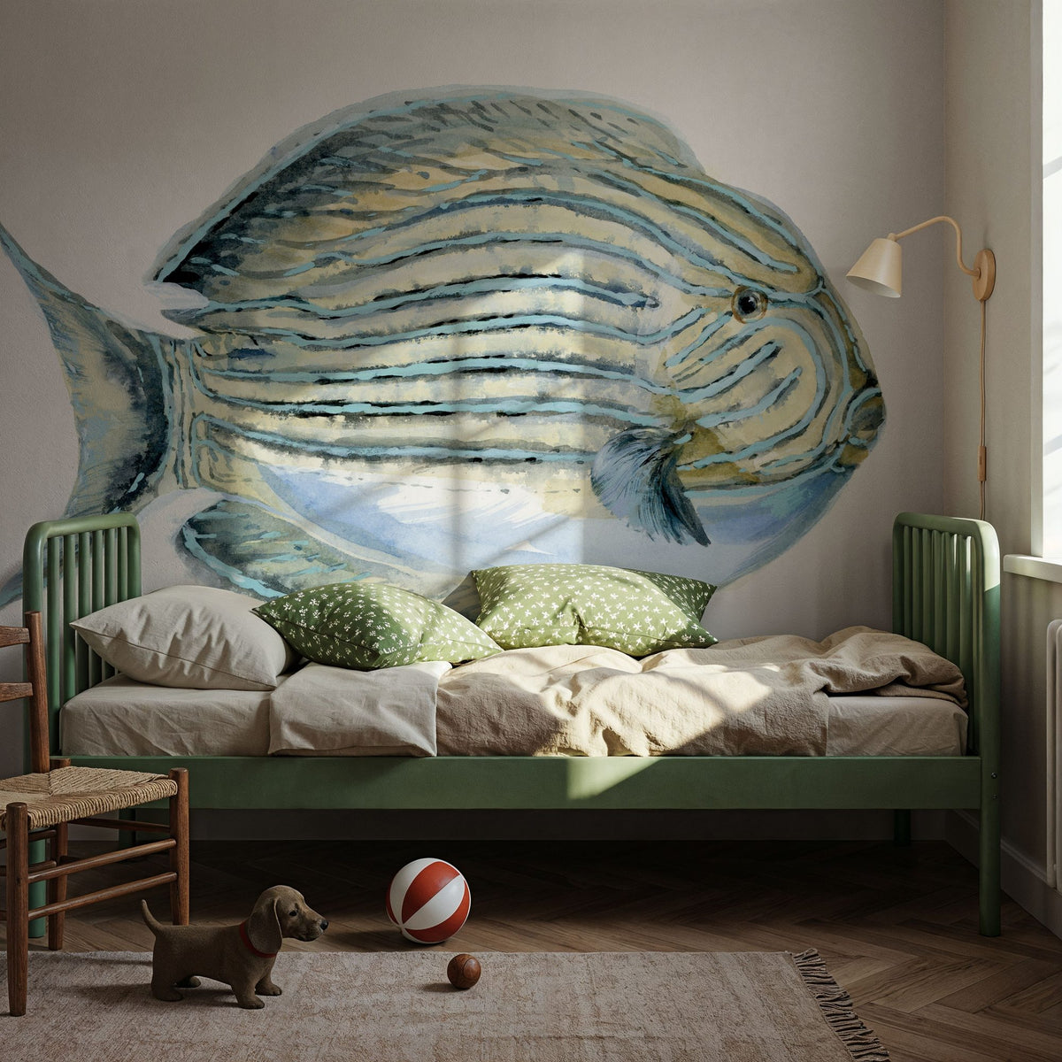 Coastal Bliss III Mural Wallpaper - Light Tone - room preview 02